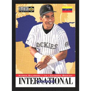 1996 Collector's Choice #341 Andres Galarraga International Flavor