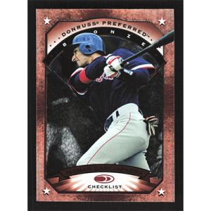 1997 Donruss Preferred #200 Nomar Garciaparra Bronze - Checklist