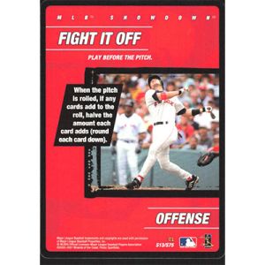 2001 MLB Showdown Strategy #S17 Nomar Garciaparra/Fight it Off
