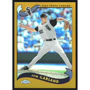 2002 Topps Chrome Gold Refractors #441 Jon Garland