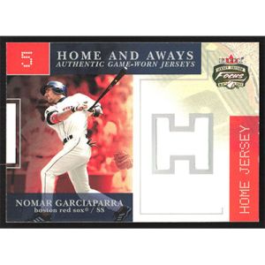 2003 Fleer Focus Jersey Edition Home and Aways Game Jersey #HA-NG Nomar Garciaparra