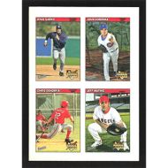 2006 Bazooka 4 on 1 Stickers #54 R. Garko/J. Koronka/C. Denorfia/J. Mathis Checklist