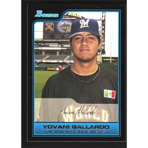 2006 Bowman Draft Future's Game Prospects #FG13 Yovani Gallardo