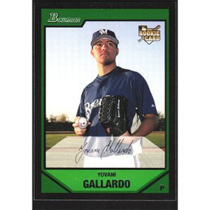 2007 Bowman Draft #BDP53 Yovani Gallardo