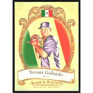 2009 Topps Allen & Ginter National Pride #NP36 Yovani Gallardo