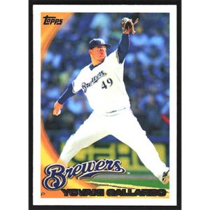 2010 Topps #176 Yovani Gallardo