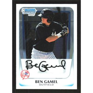 2011 Bowman Chrome Prospects #BCP104 Ben Gamel