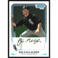 2011 Bowman Chrome Prospects #BCP74 Jim Gallagher