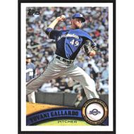 2011 Topps #465 Yovani Gallardo