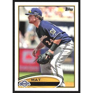 2012 Topps #472 Mat Gamel