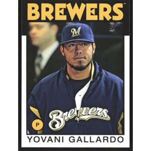 2014 Topps Archives #133 Yovani Gallardo