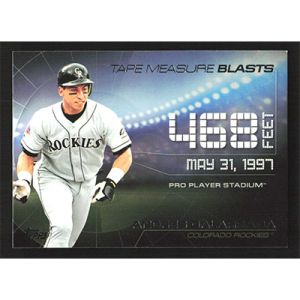 2015 Topps Update Tape Measure Blasts #TMB-2 Andres Galarraga