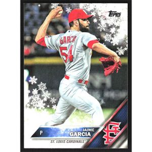 2016 Topps Wal-Mart Holiday Snowflake #HMW8 Jaime Garcia
