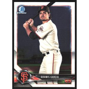 2018 Bowman Chrome Prospects #BCP112 Aramis Garcia
