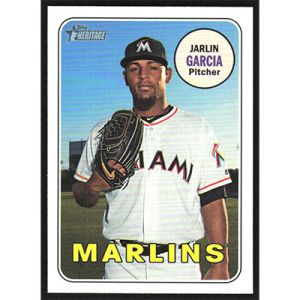 2018 Topps Heritage #608 Jarlin Garcia