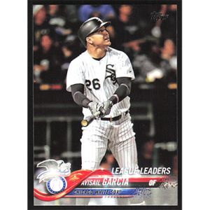 2018 Topps #195 Avisail Garcia League Leaders