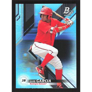 2019 Bowman Platinum Top Prospects Sky Blue #TOP-21 Luis Garcia