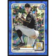 2020 Bowman Chrome Draft Sapphire #BD-90 Nick Garcia