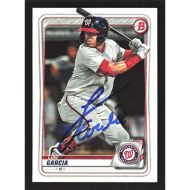 2020 Bowman Prospects #BP-114 Luis Garcia Autographed
