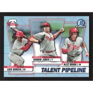 2020 Bowman Talent Pipeline #TP-PHI L. Garcia/D. Jones/A. Bohm