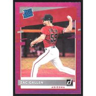 2020 Donruss Holo Purple #54 Zac Gallen Rated Rookie