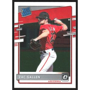2020 Donruss Optic #54 Zac Gallen Rated Rookie
