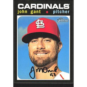 2020 Topps Heritage #187 John Gant