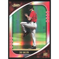 2021 Panini Absolute Spectrum Red #50 Zac Gallen