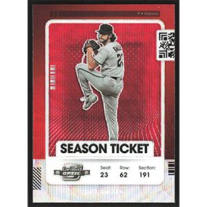 2021 Panini Contenders Optic Red #98 Zac Gallen