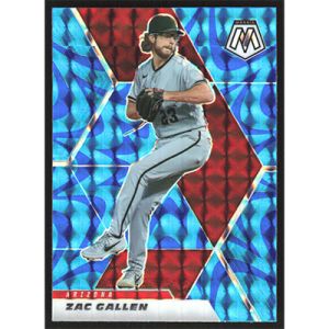 2021 Panini Mosaic Reactive Blue #18 Zac Gallen