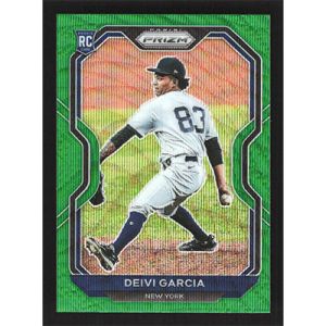 2021 Panini Prizm Green Wave #6 Deivi Garcia