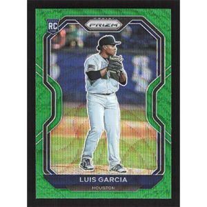 2021 Panini Prizm Green Wave #90 Luis Garcia