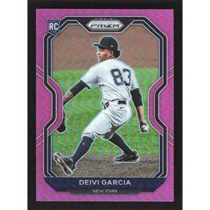 2021 Panini Prizm Pink #6 Deivi Garcia