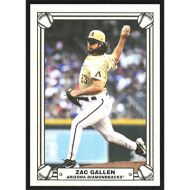 2021 Topps 582 Montgomery Club Lost Design Set 3 #2 Zac Gallen