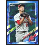 2021 Topps Chrome Update Sapphire #US172 Giovanny Gallegos