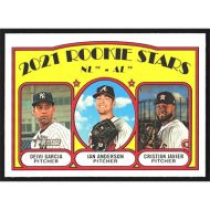 2021 Topps Heritage #325 D. Garcia/I. Anderson/C. Javier Rookie Stars