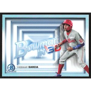 2022 Bowman Chrome Bowman in 3-D #B3D-3 Yhoswar Garcia