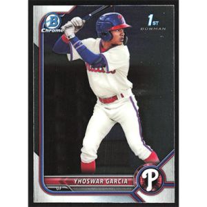 2022 Bowman Chrome Prospects #BCP-90 Yhoswar Garcia