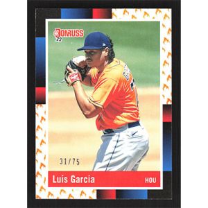 2022 Donruss On Fire Emoji #260 Luis Garcia