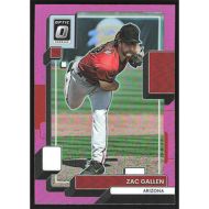 2022 Donruss Optic Pink #104 Zac Gallen