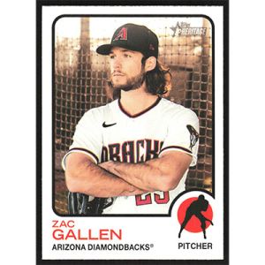 2022 Topps Heritage #294 Zac Gallen