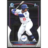 2023 Bowman Chrome Prospects #BCP-142 Yunior Garcia