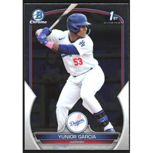 2023 Bowman Chrome Prospects #BCP-142 Yunior Garcia