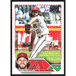 2023 Topps Holiday #H22 Zac Gallen