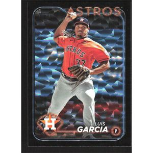 2024 Topps Black Crackle Foil #359 Luis Garcia