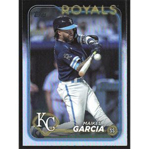 2024 Topps Rainbow Foil #342 Maikel Garcia