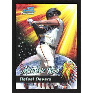 2025 Bowman Chrome Mega Box Meteoric Rise #MR-13 Rafael Devers