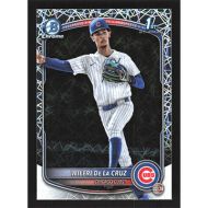 2025 Bowman Chrome Prospects Laser Refractors #BCP-209 Wilfri De La Cruz