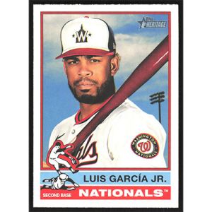 2025 Topps Heritage #239 Luis Garcia Jr.