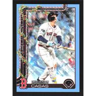 2025 Topps Holiday Light Blue Glitter #H49 Triston Casas